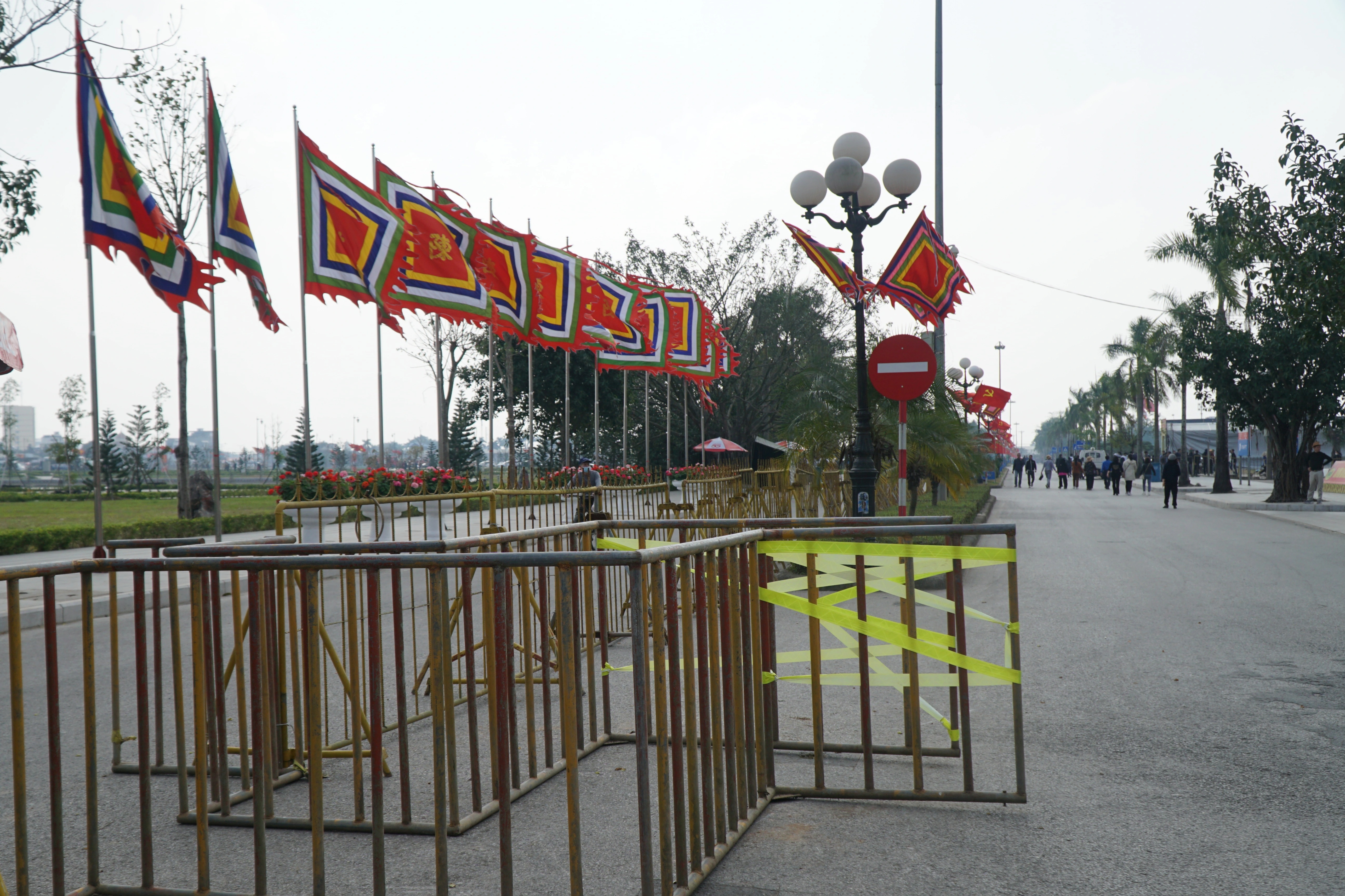 Huy động 2.500 người, tạo 5 vòng bảo vệ lễ Khai ấn đền Trần ở Nam Định