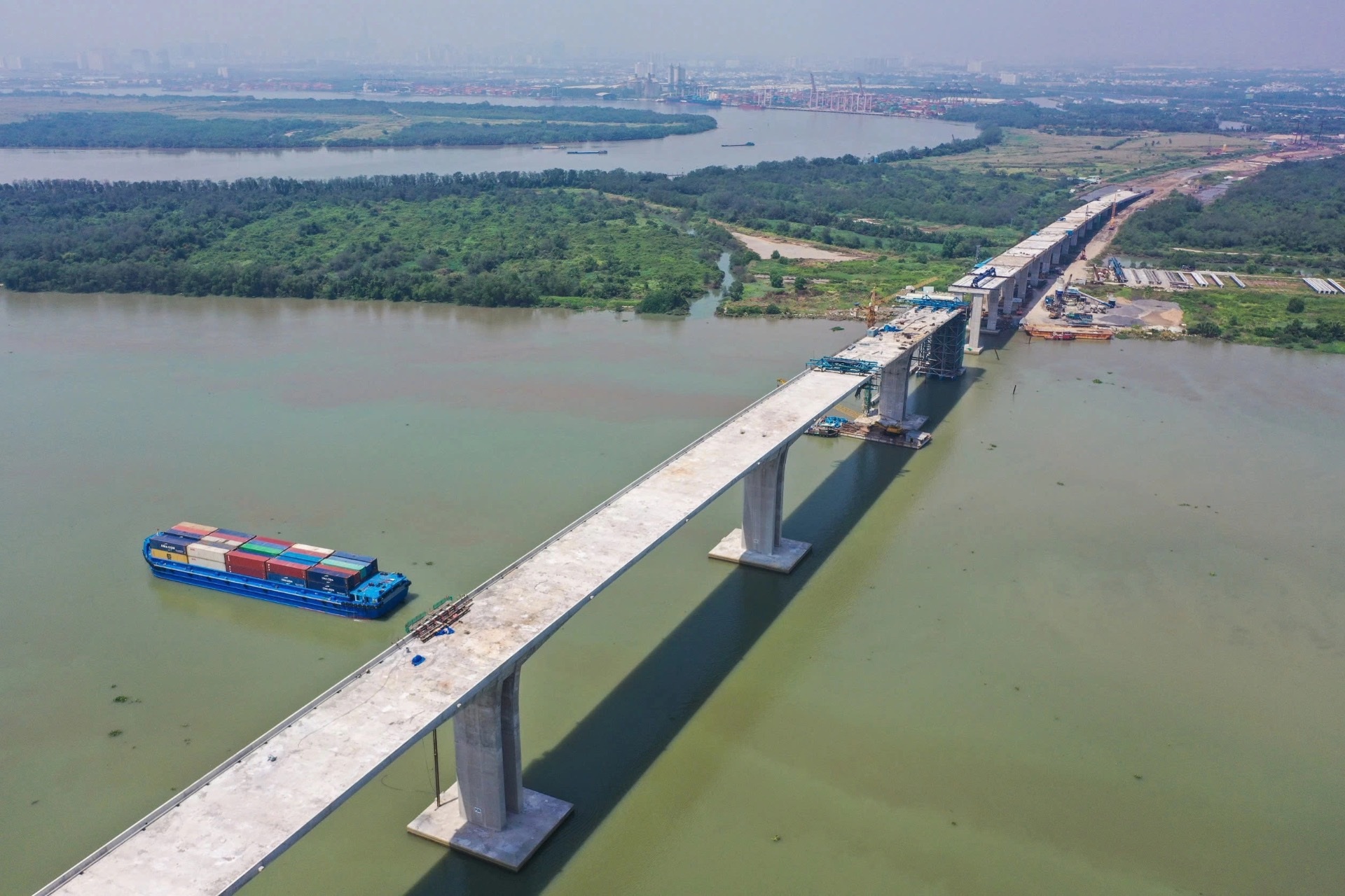 60 ngày "thần tốc" thông xe kỹ thuật cầu Nhơn Trạch