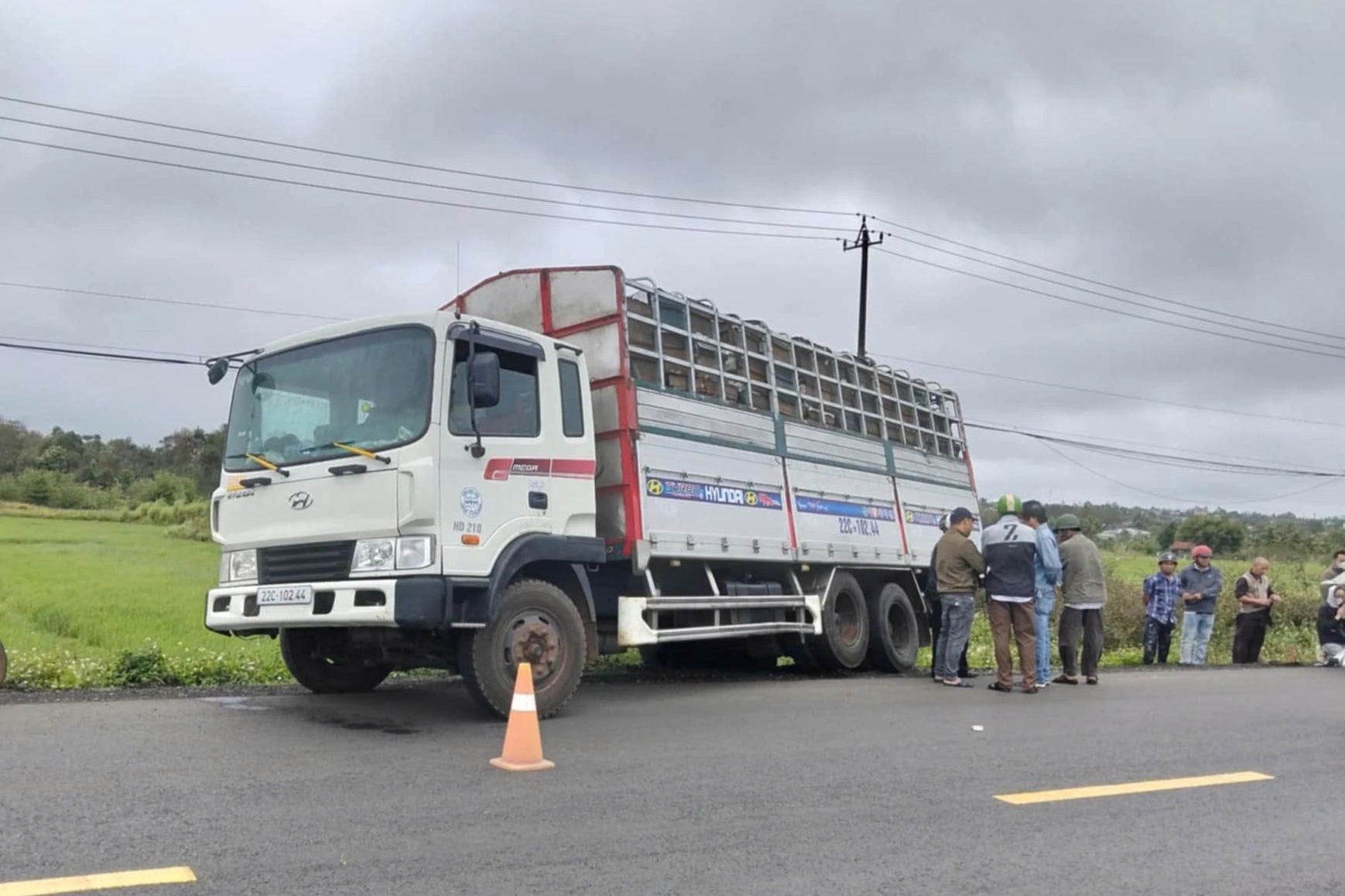 Va chạm với ô tô người đàn ông đi xe đạp tử vong