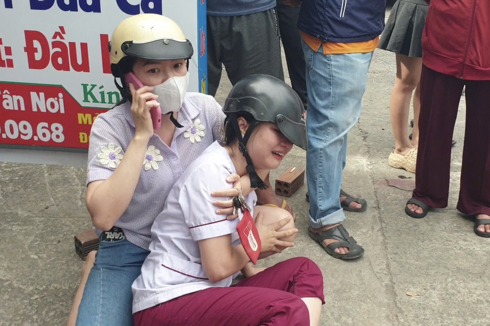 Từ TPHCM lên Bình Dương thăm bạn, cô gái bị tai nạn tử vong