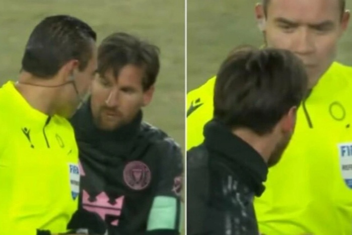 Trọng tài chịu phạt rất nặng vì xin chữ ký Lionel Messi