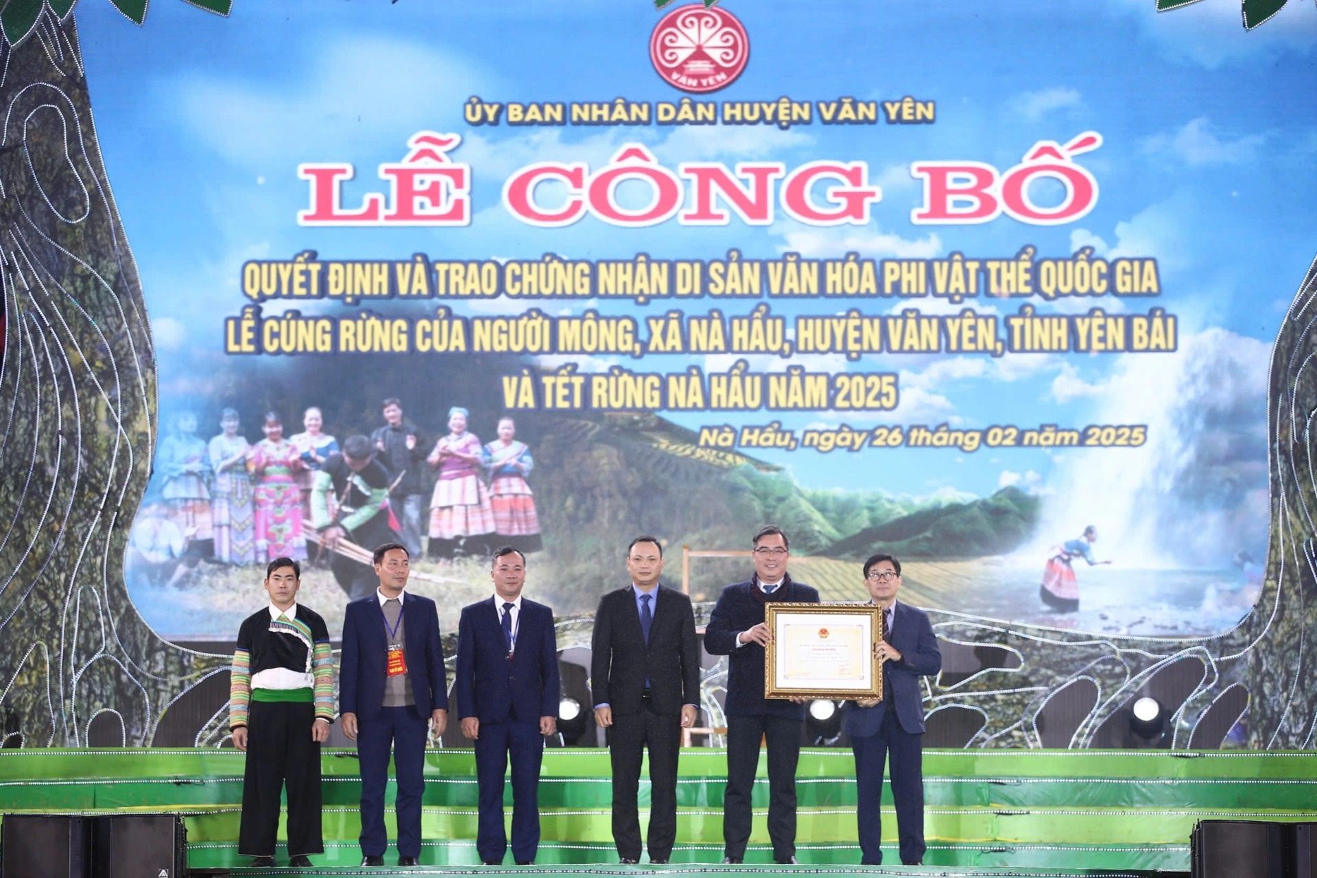 Lễ cúng rừng của người Mông là Di sản văn hóa phi vật thể quốc gia