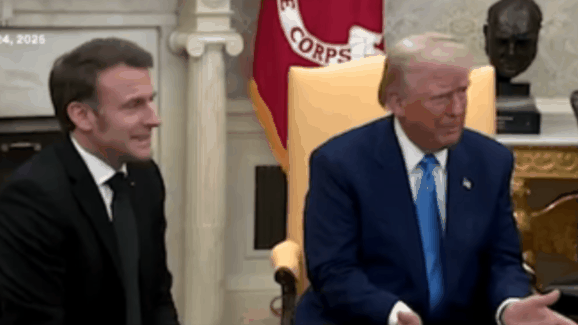 Chiến thuật "trong cương có nhu" của ông Macron khi gặp ông Trump