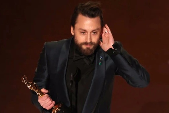 Oscar 2025: Kieran Culkin thắng giải Nam diễn viên phụ xuất sắc nhất