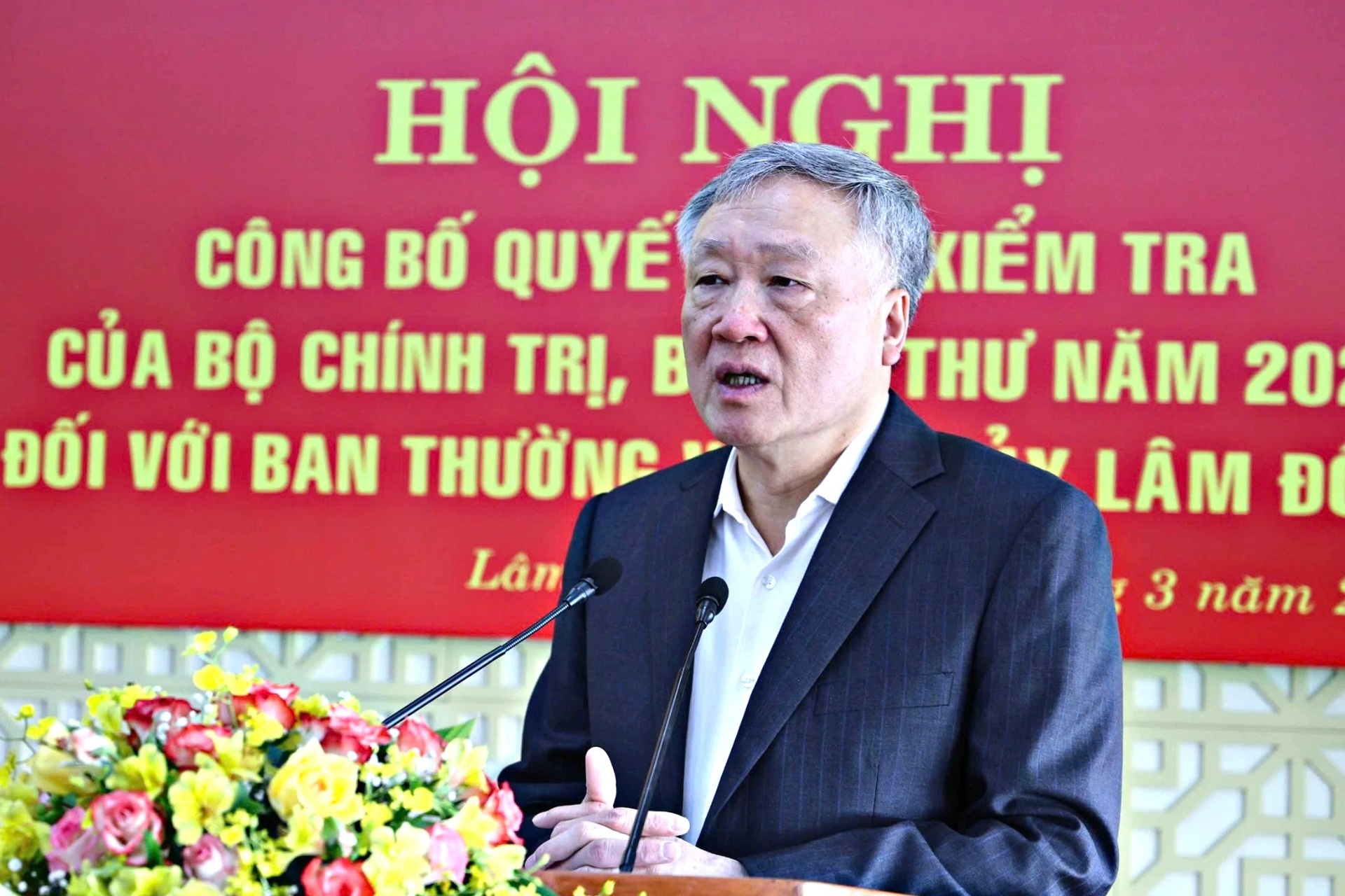 Bộ Chính trị, Ban Bí thư công bố quyết định kiểm tra tại tỉnh Lâm Đồng
