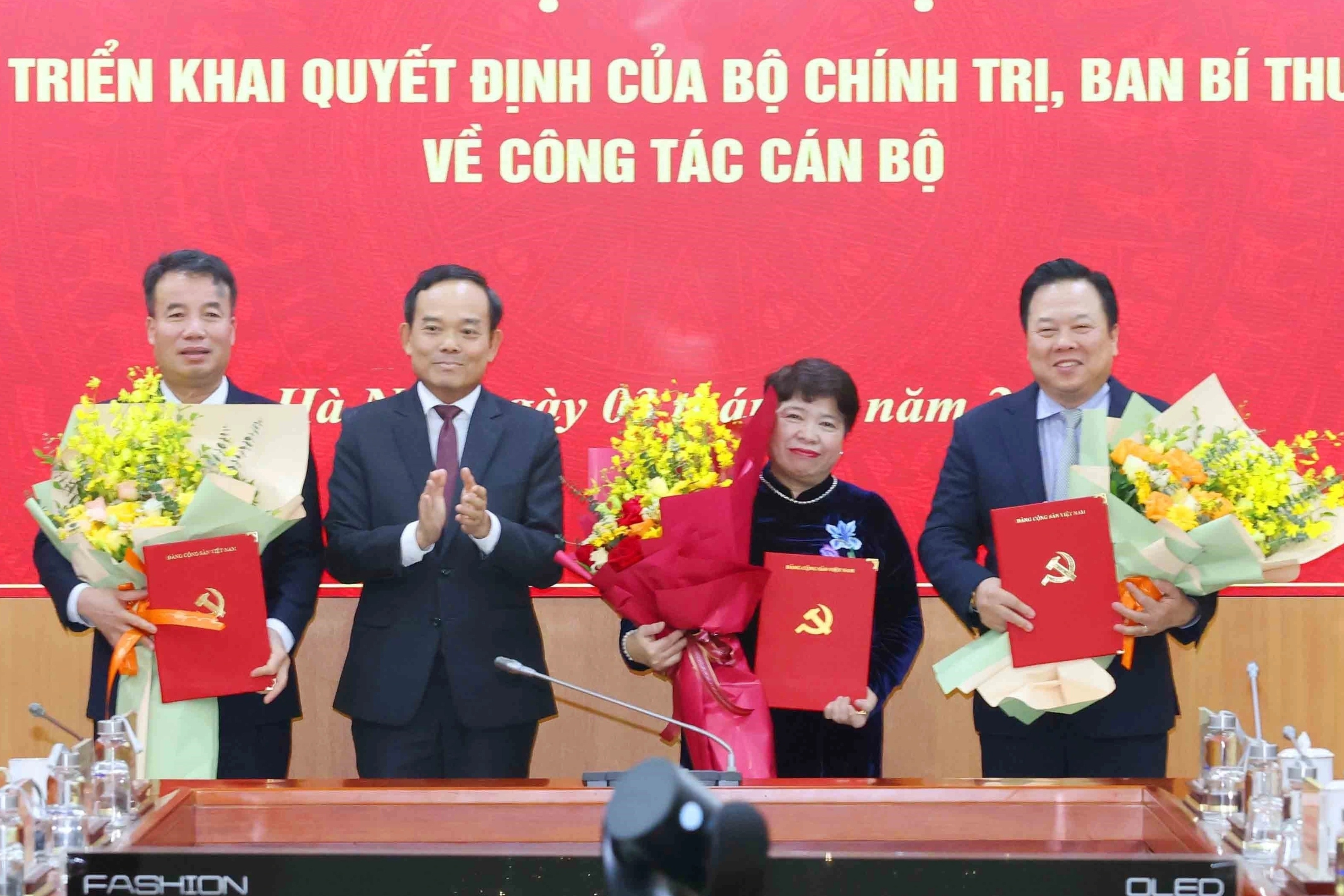 Điều động, bổ nhiệm 3 Phó trưởng Ban Chính sách, chiến lược Trung ương