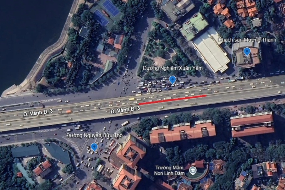 Hà Nội kiến nghị tổ chức lại đoạn đường nằm dưới Vành đai 3 trên cao