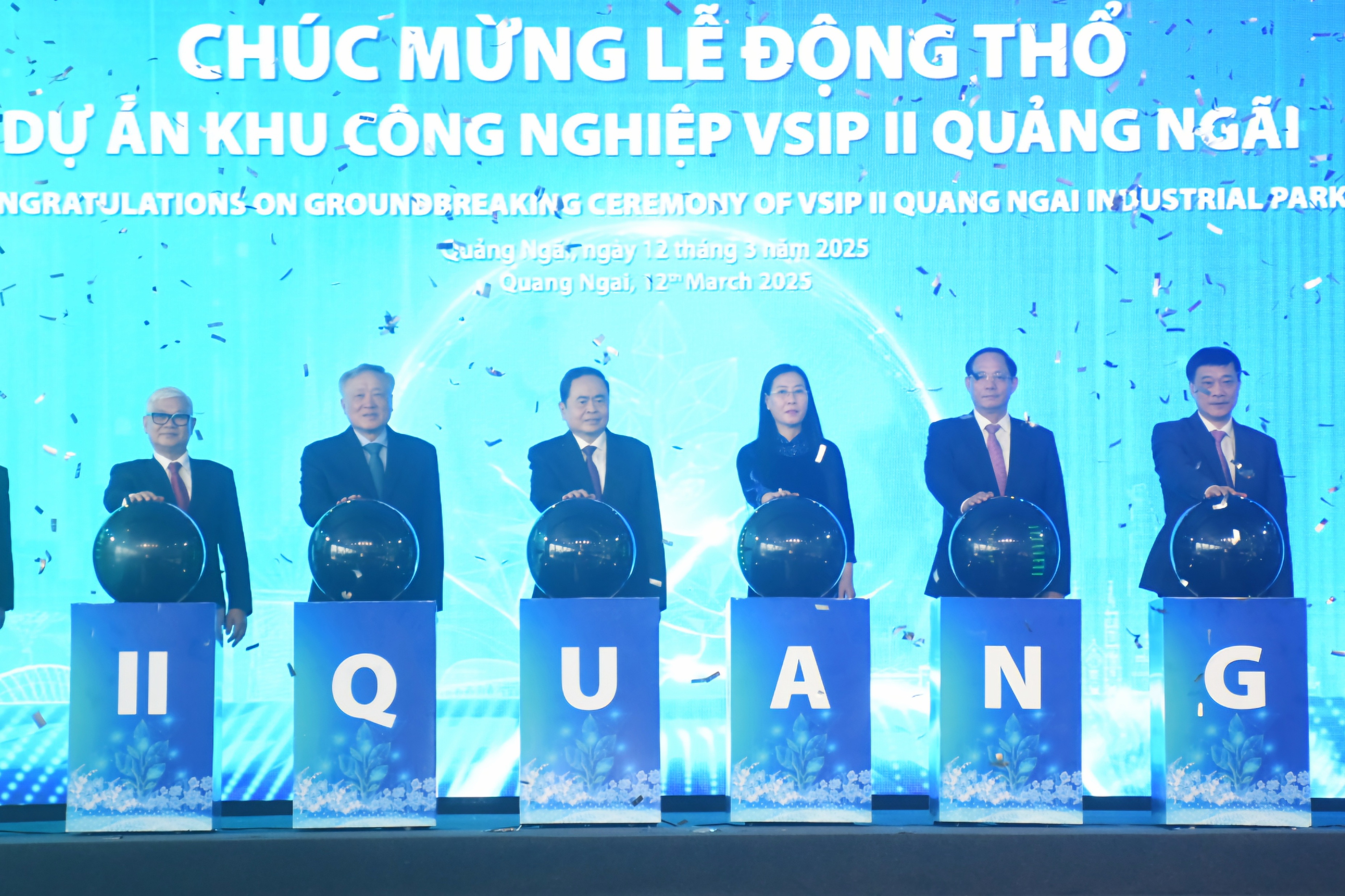 Động thổ dự án khu công nghiệp VSIP II Quảng Ngãi