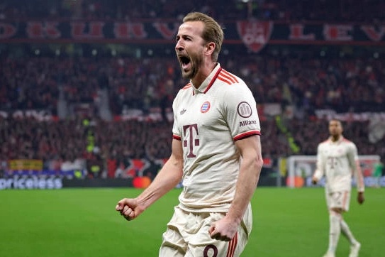 Bayern Munich tiến vào tứ kết Champions League khi thắng Leverkusen 5-0