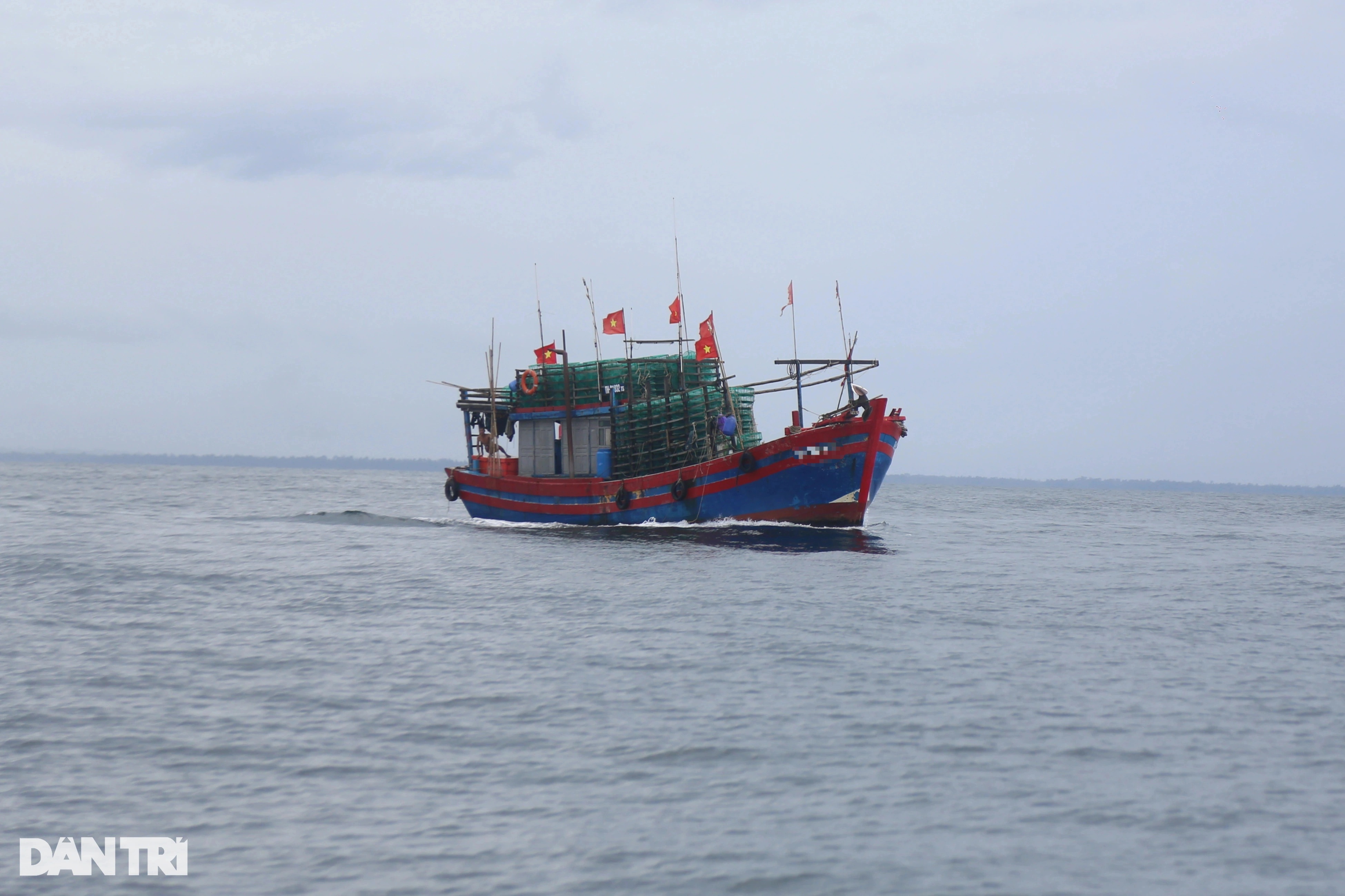 Tìm thấy ngư dân rơi từ tàu cá xuống biển 10 ngày trước