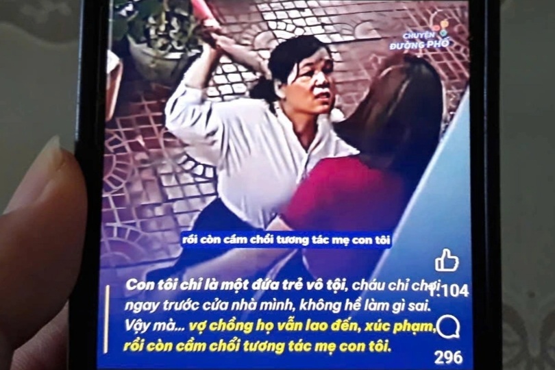 Xác minh vụ 2 mẹ con bị hàng xóm xông vào nhà hành hung
