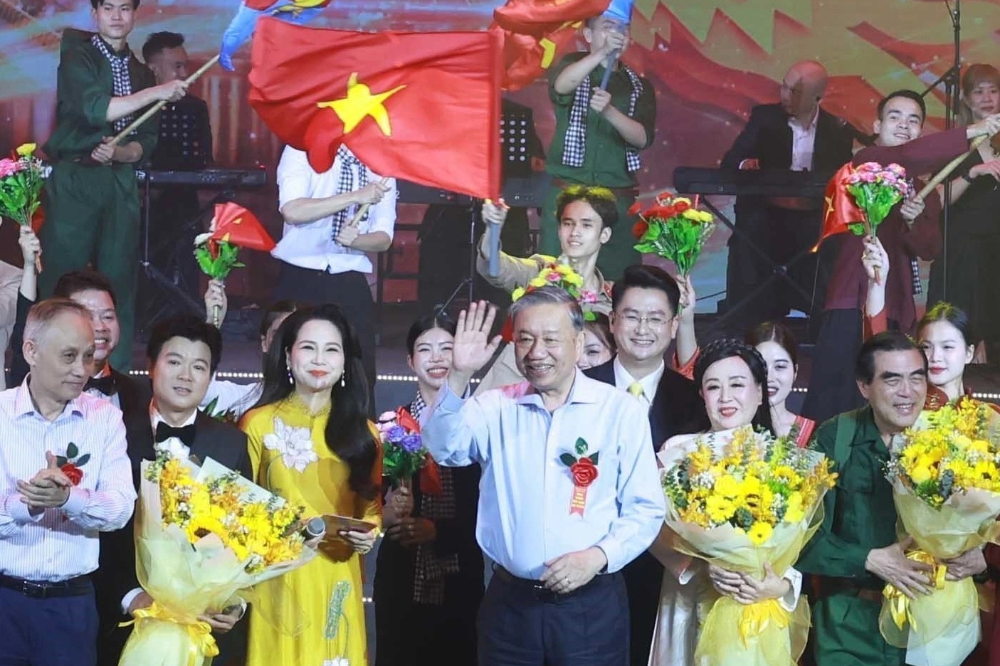 Tổng Bí thư Tô Lâm dự chương trình "Đảng trong mùa Xuân đại thắng"