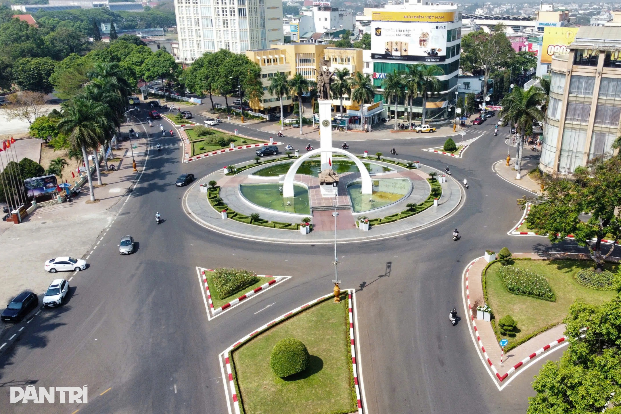 Thủ phủ cà phê Việt Nam còn 68 đơn vị cấp xã