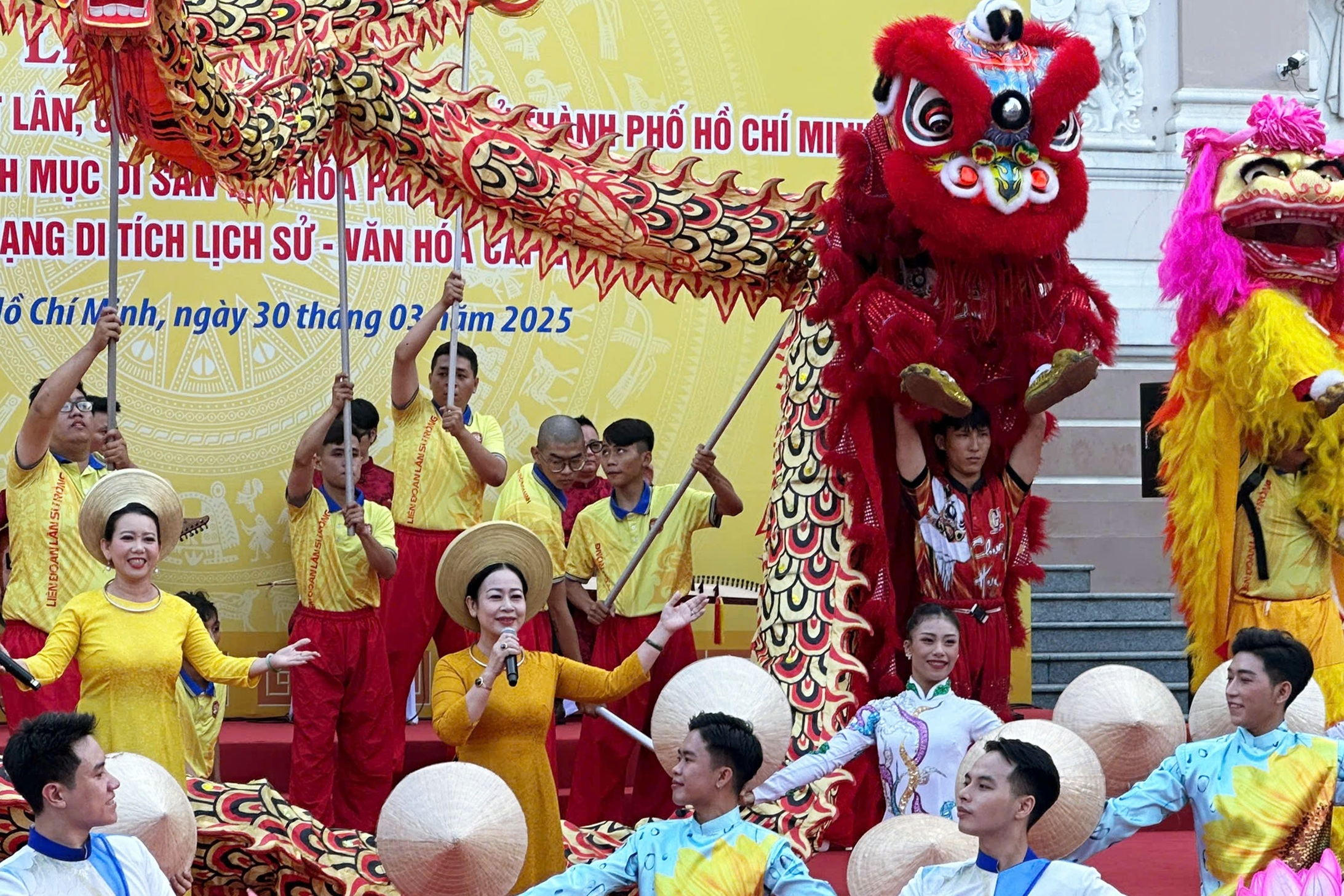 TPHCM công bố Nghệ thuật Lân sư rồng là di sản văn hóa phi vật thể quốc gia