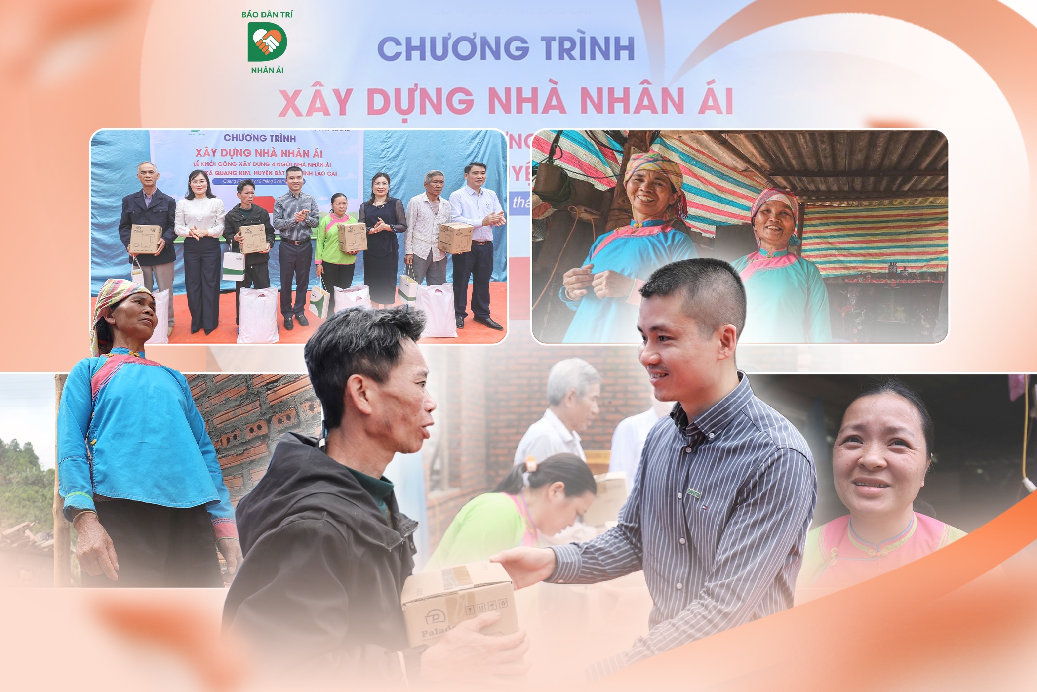 Quy trình hỗ trợ hoàn cảnh nhân ái của báo Dân trí