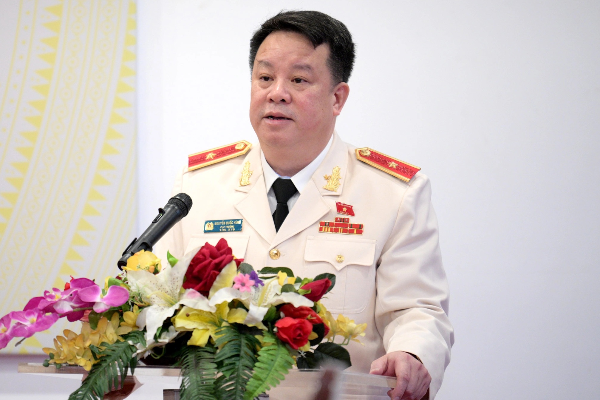Phê chuẩn Thiếu tướng Nguyễn Quốc Hùng giữ chức vụ mới