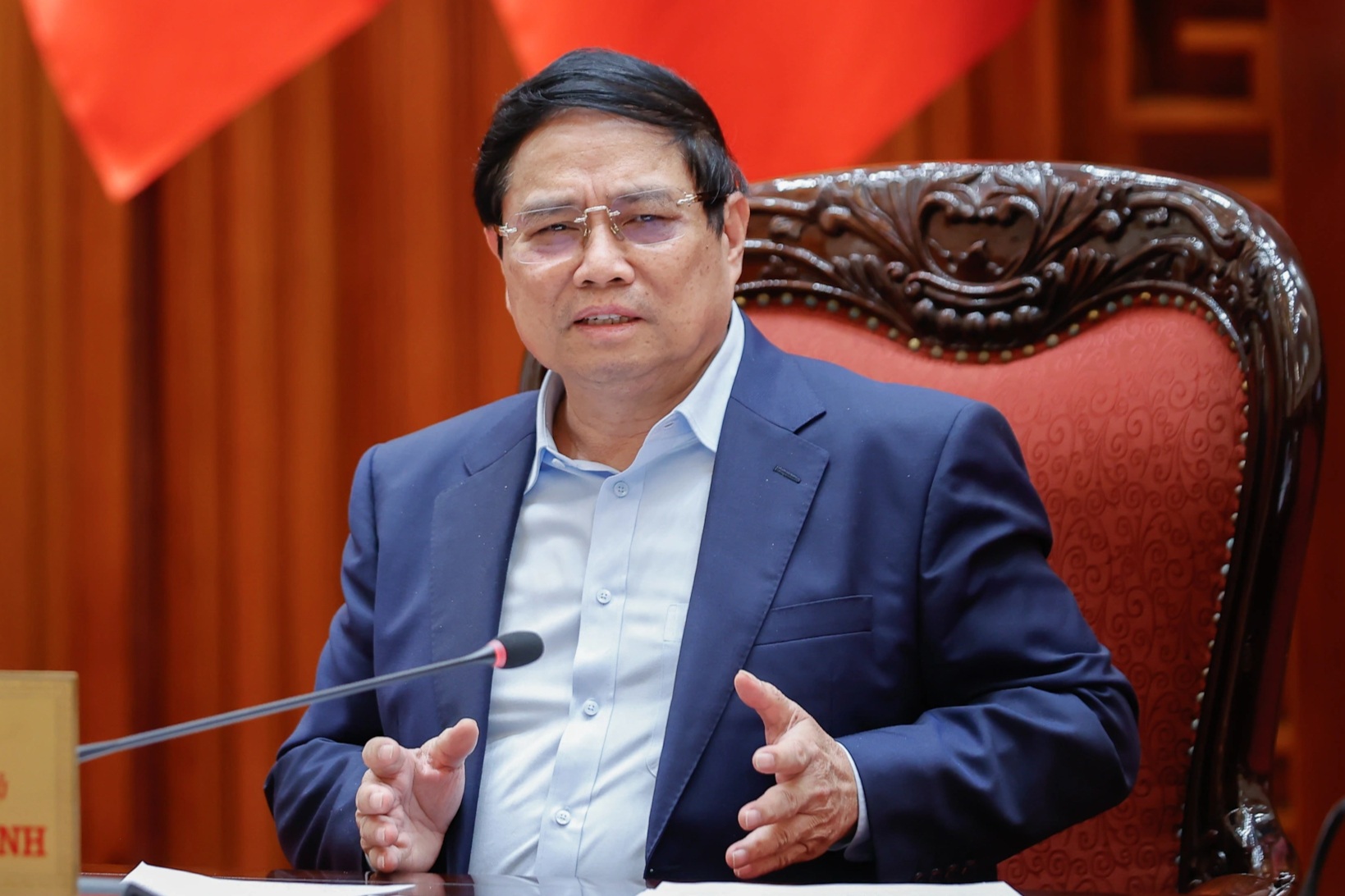 Thủ tướng tiếp tục chủ trì họp việc Mỹ tuyên bố mức thuế mới với Việt Nam