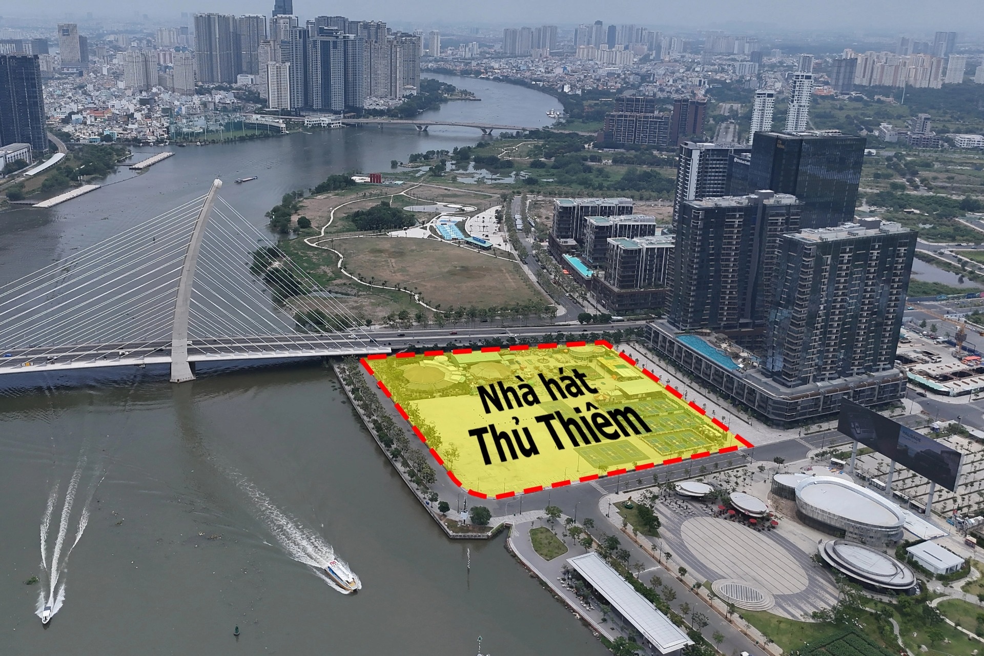 TPHCM xin ý kiến quy hoạch Nhà hát Thủ Thiêm