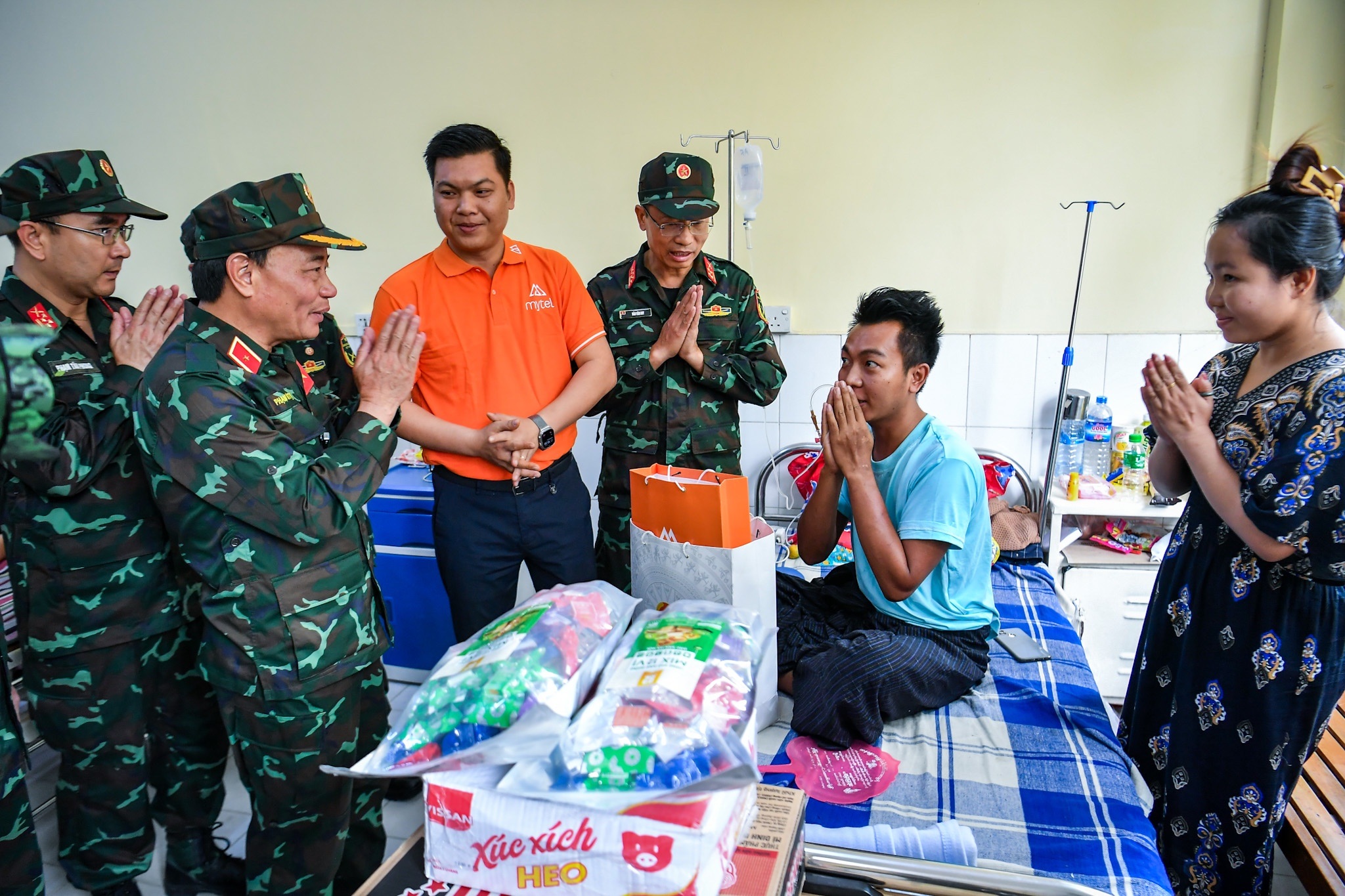 Thanh niên được cứu sau 5 ngày mắc kẹt tại Myanmar cảm ơn bộ đội Việt Nam