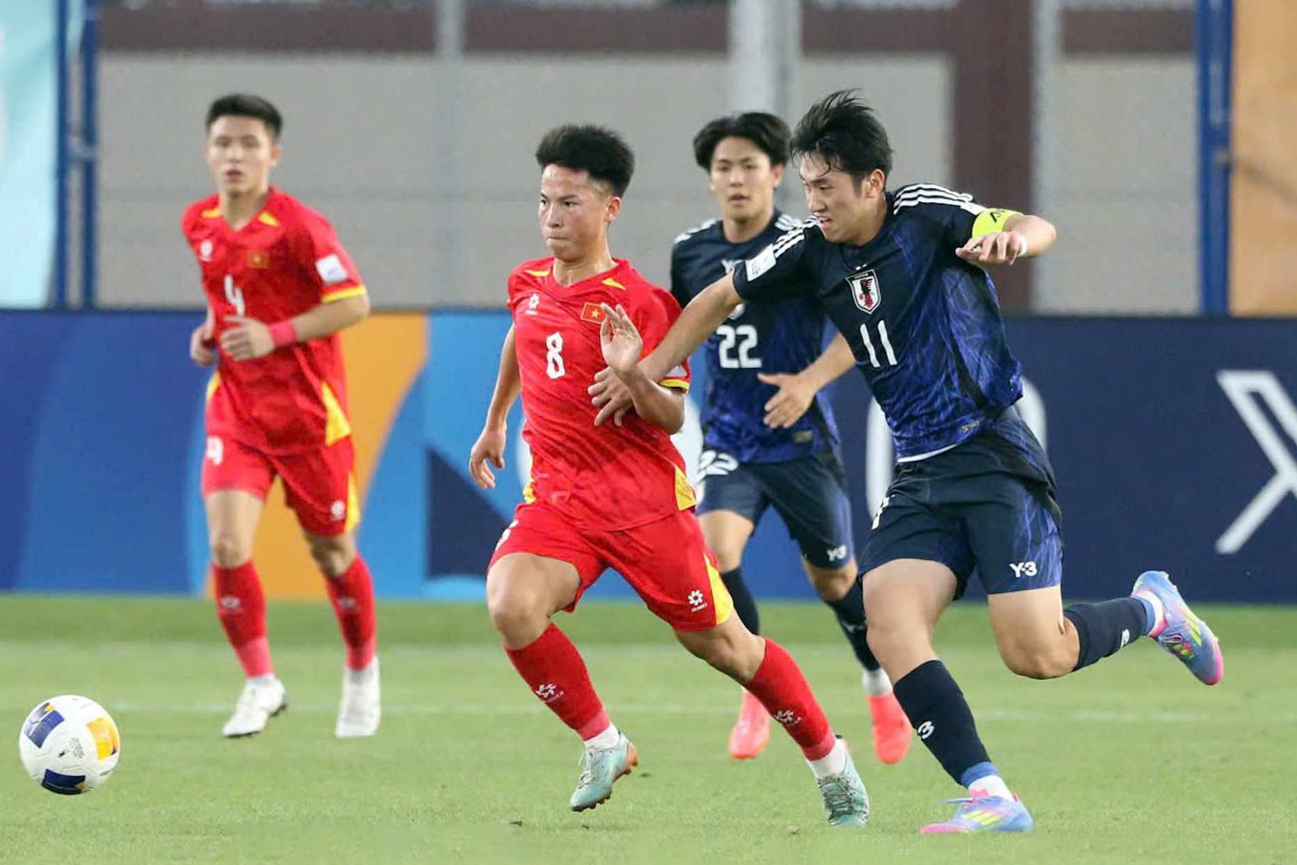 U17 Việt Nam 0-1 U17 Nhật Bản (hiệp 1): Yosida mở tỷ số