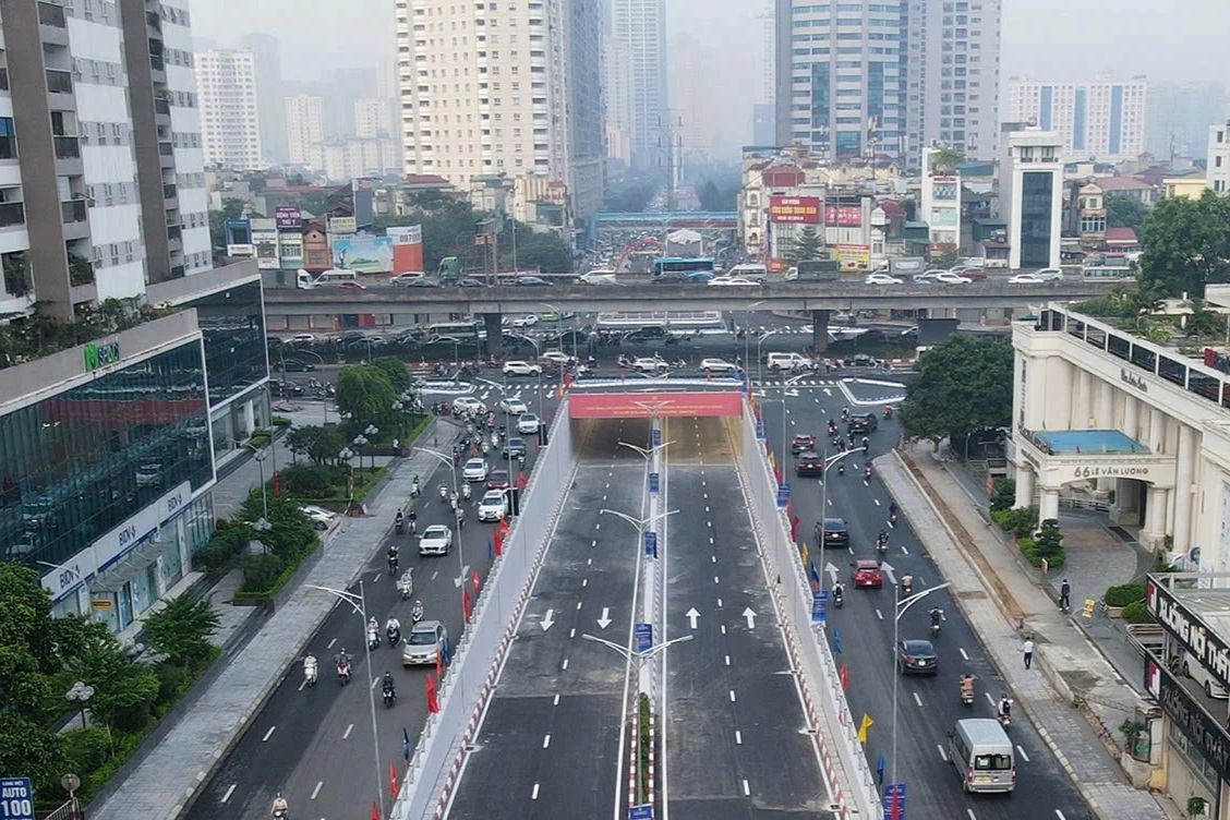 Hà Nội điều chỉnh giao thông khu vực Tố Hữu - Lê Văn Lương - Khuất Duy Tiến