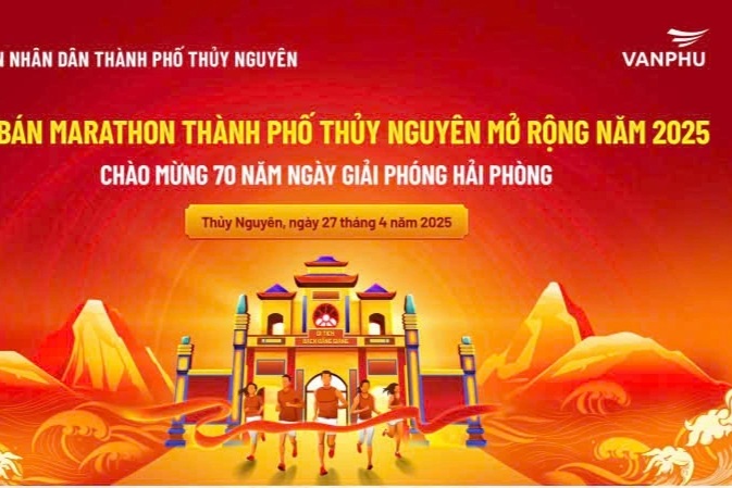 Giải bán Marathon Thủy Nguyên 2025: Khơi dậy hào khí và tinh thần Việt