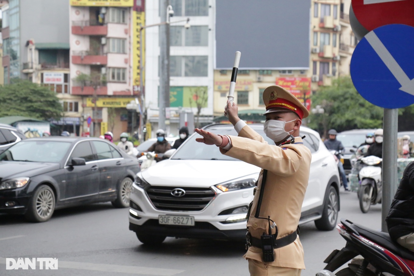 Hà Nội điều chỉnh giao thông loạt tuyến phố trọng điểm