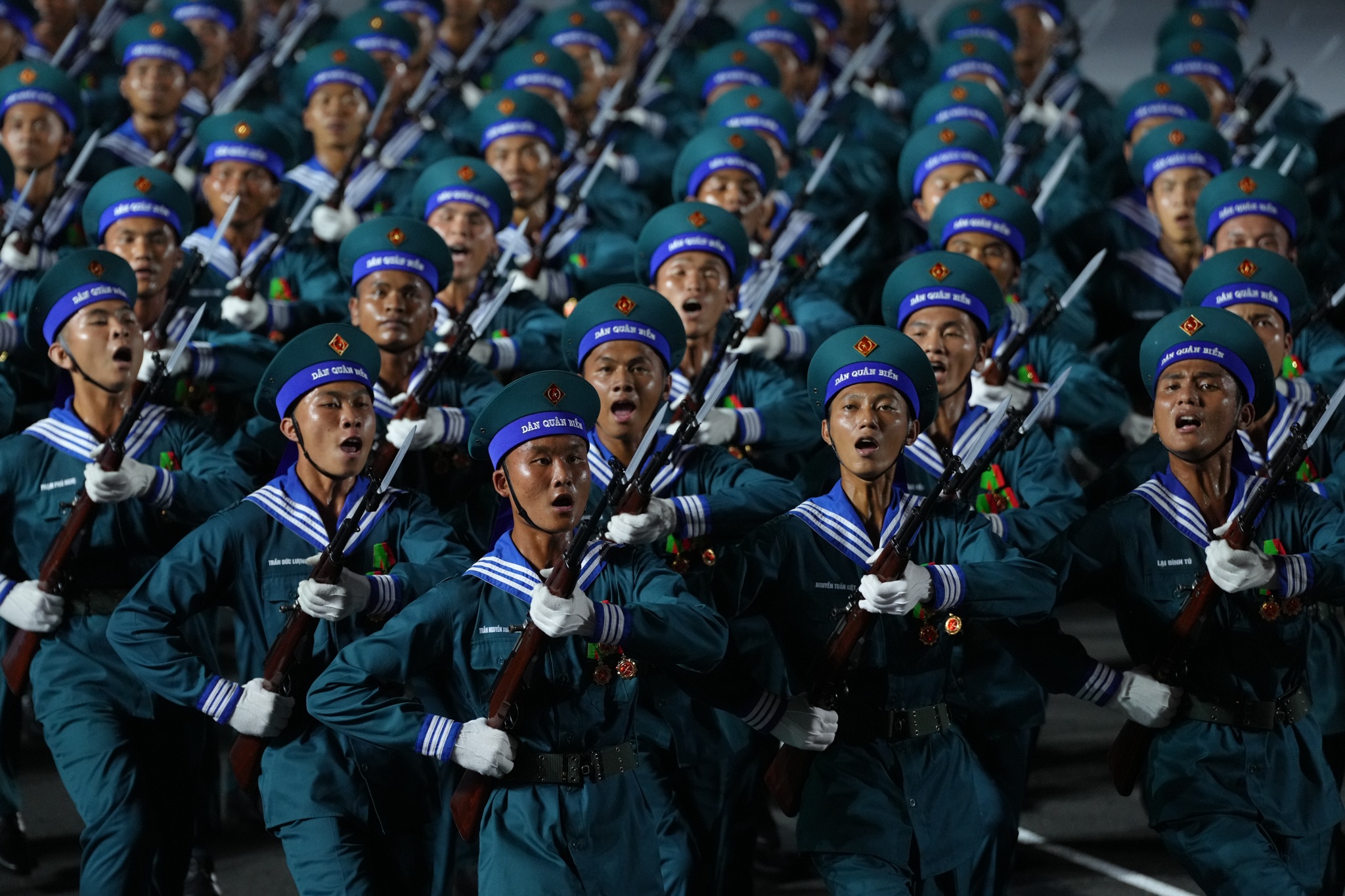 38 khối quân đội, công an lần đầu hợp luyện diễu binh ở TPHCM