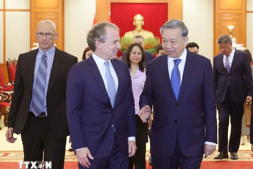 Tổng Bí thư Tô Lâm tiếp Giám đốc điều hành Tập đoàn Rosen Partners