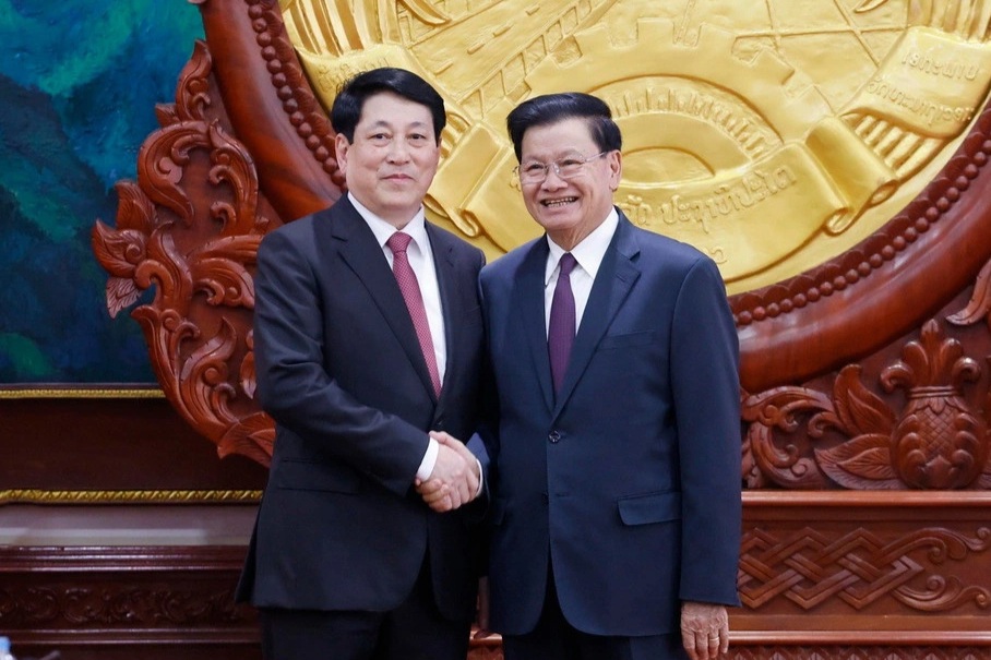 Những kết quả nổi bật chuyến thăm Lào của Chủ tịch nước Lương Cường
