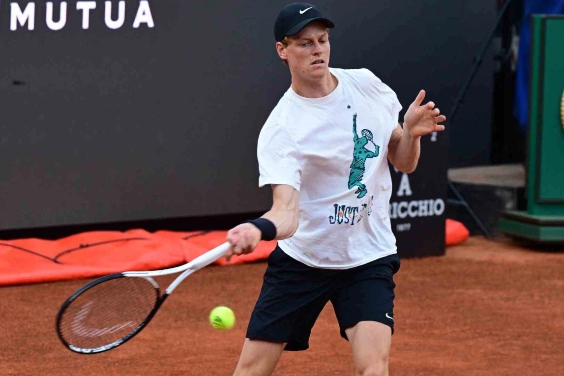 Jannik Sinner tái xuất ở Rome Masters, chờ quyết đấu Carlos Alcaraz