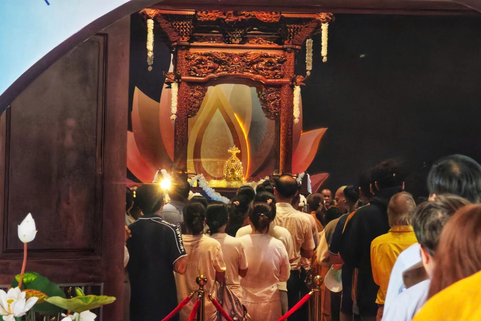 Kết thúc chiêm bái xá lợi Đức Phật tại chùa Thanh Tâm sáng nay