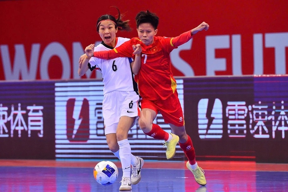 Futsal nữ Việt Nam 1-0 Philippines (hiệp 2): Bàn thắng quý giá