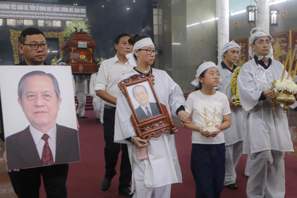 Lễ viếng GS.TS Đặng Lương Mô - nhà khoa học tiêu biểu của thế giới