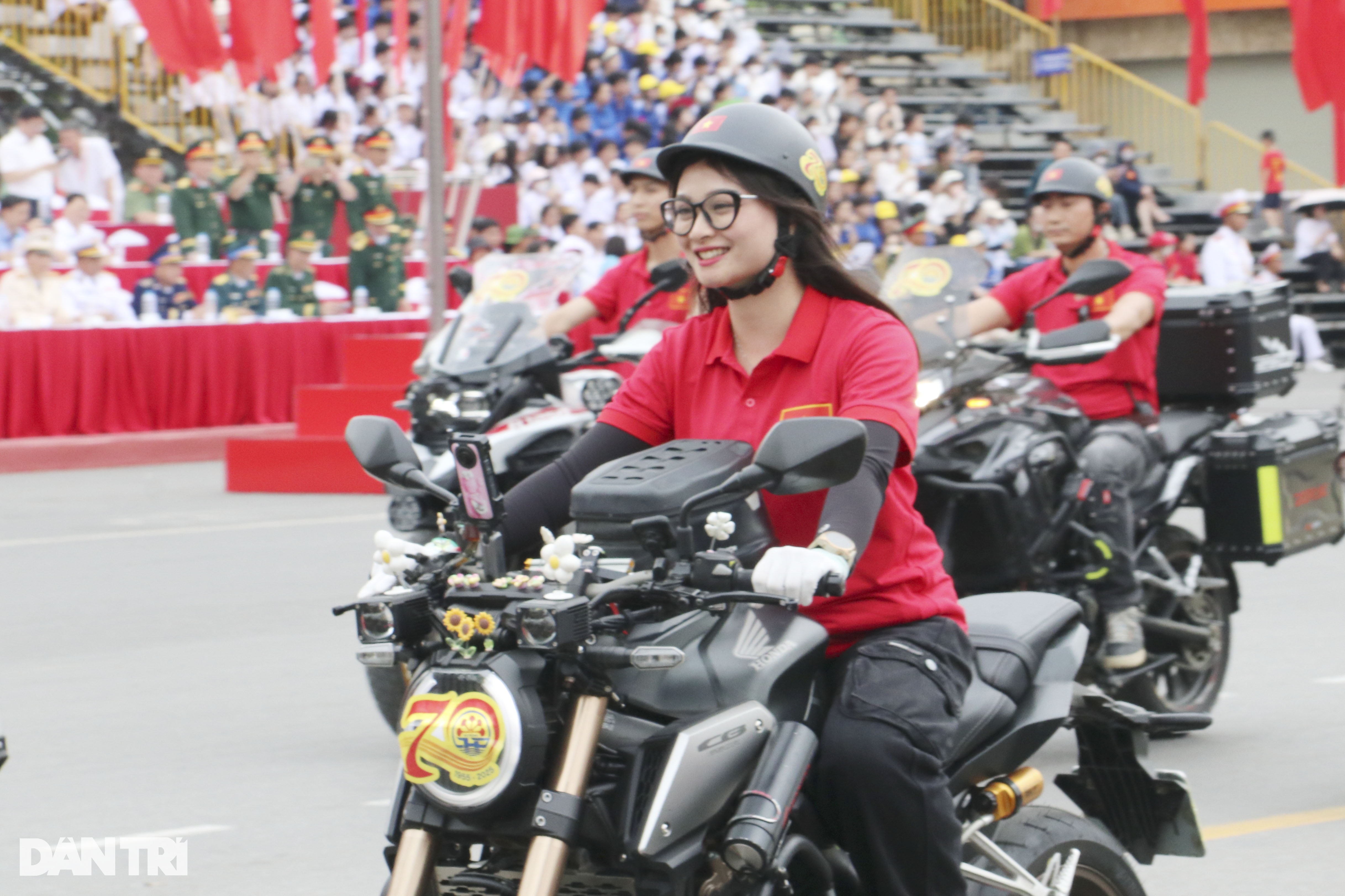 Dàn mô tô "khủng" tham gia diễu hành mừng 70 năm giải phóng Hải Phòng