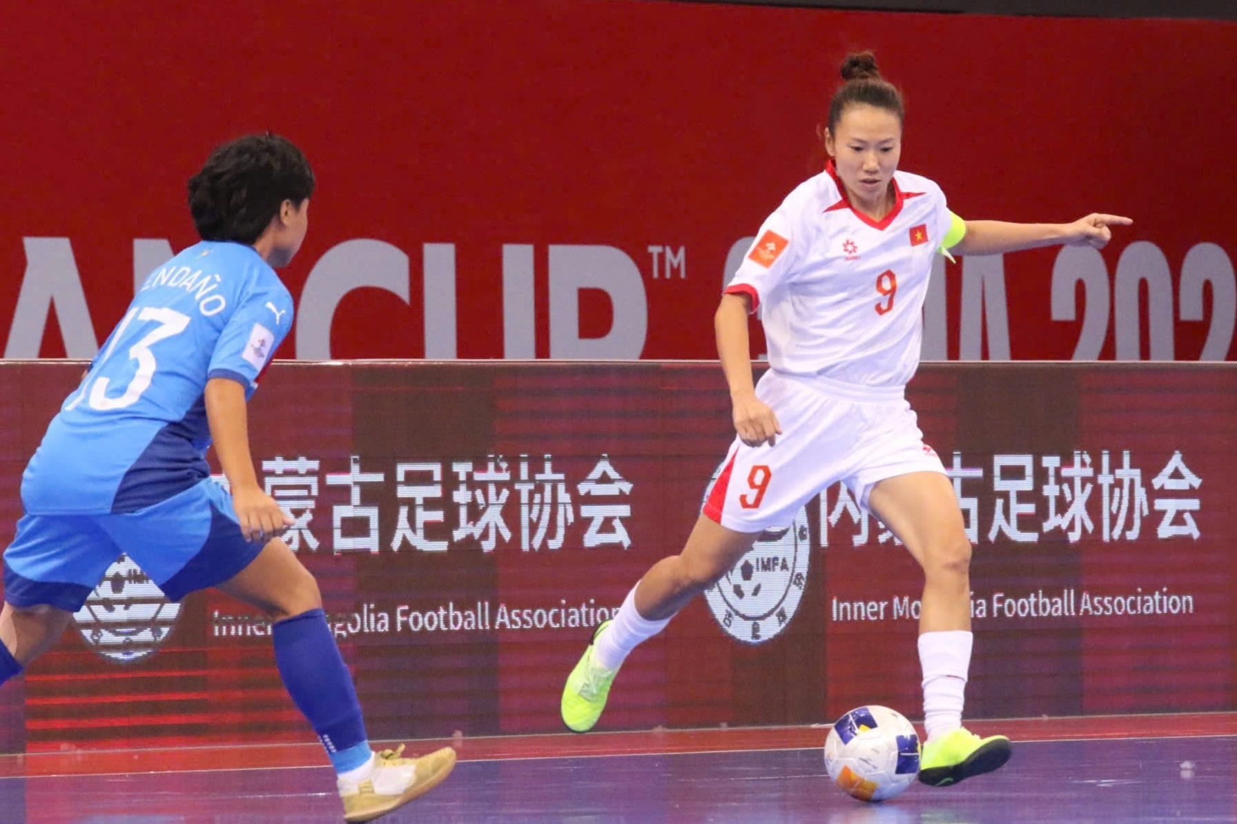 Futsal nữ Việt Nam 0-0 Iran (hết hiệp 1): Thế trận chặt chẽ