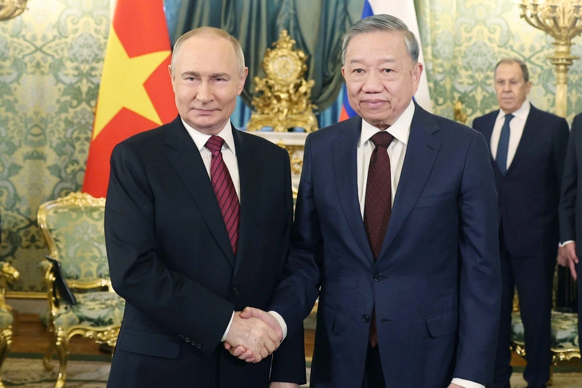 Tổng Bí thư Tô Lâm hội đàm hẹp với Tổng thống Nga Vladimir Putin