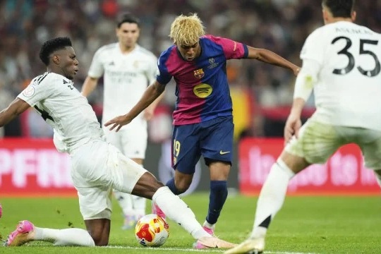 Barcelona 0-1 Real Madrid (Hiệp 1): Mbappe mở tỷ số