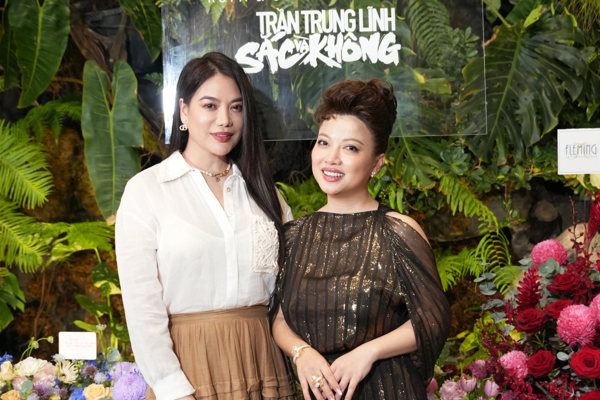 Tăng Bảo Quyên trẻ trung bên chồng đại gia, hội ngộ với Trương Ngọc Ánh