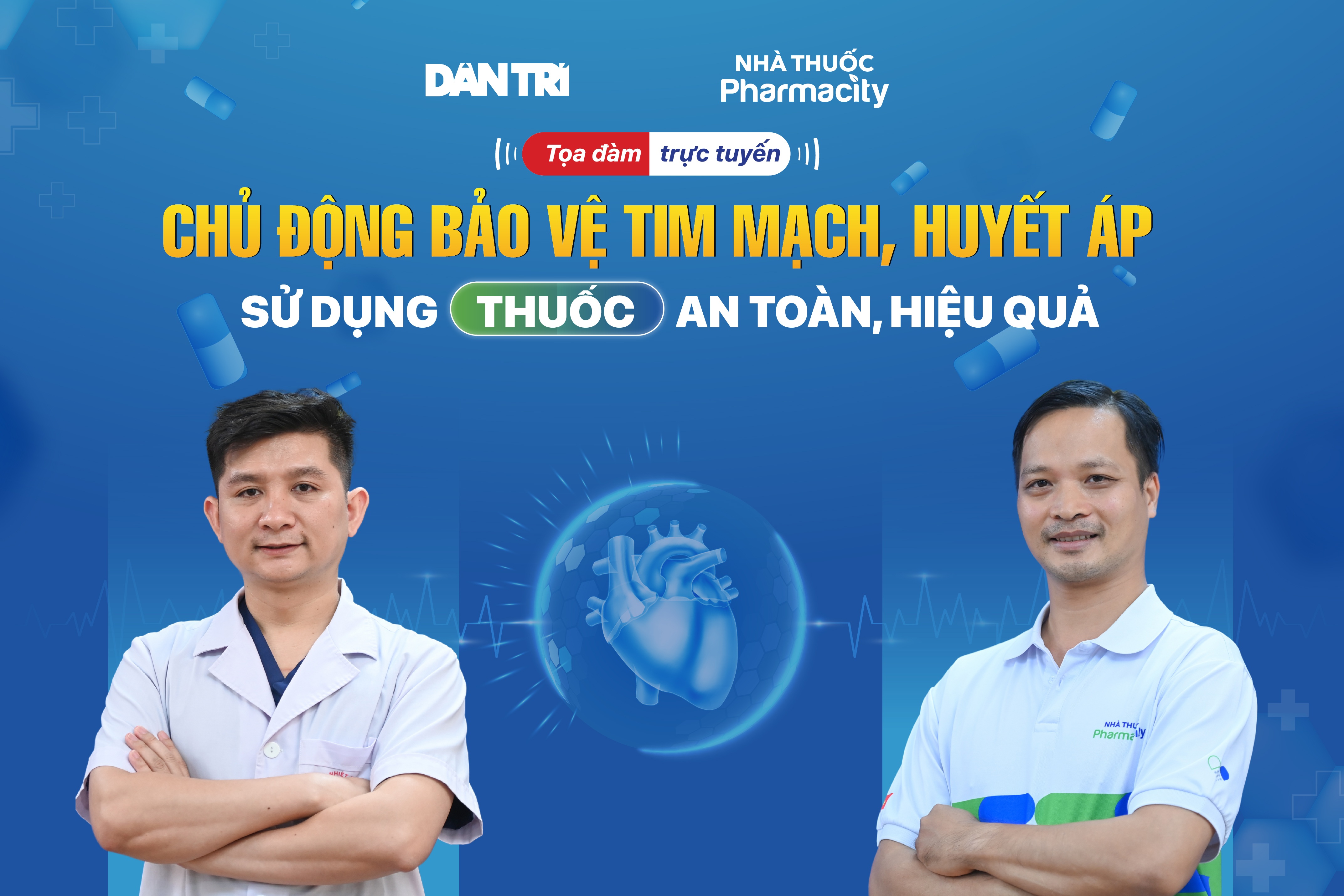 Sắp diễn ra tọa đàm về chủ động kiểm soát huyết áp, bảo vệ tim mạch