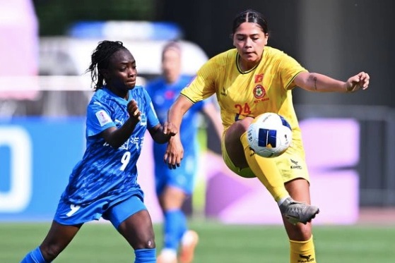 CLB nữ TPHCM thua đội bóng Trung Quốc ở bán kết giải châu Á