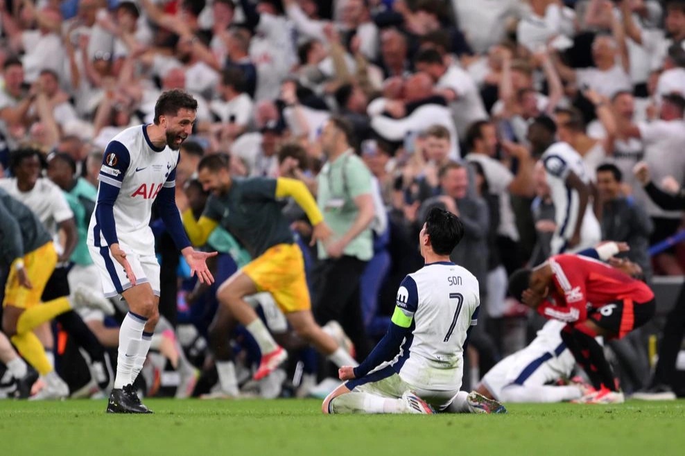 Đánh bại Man Utd, Tottenham vô địch Europa League