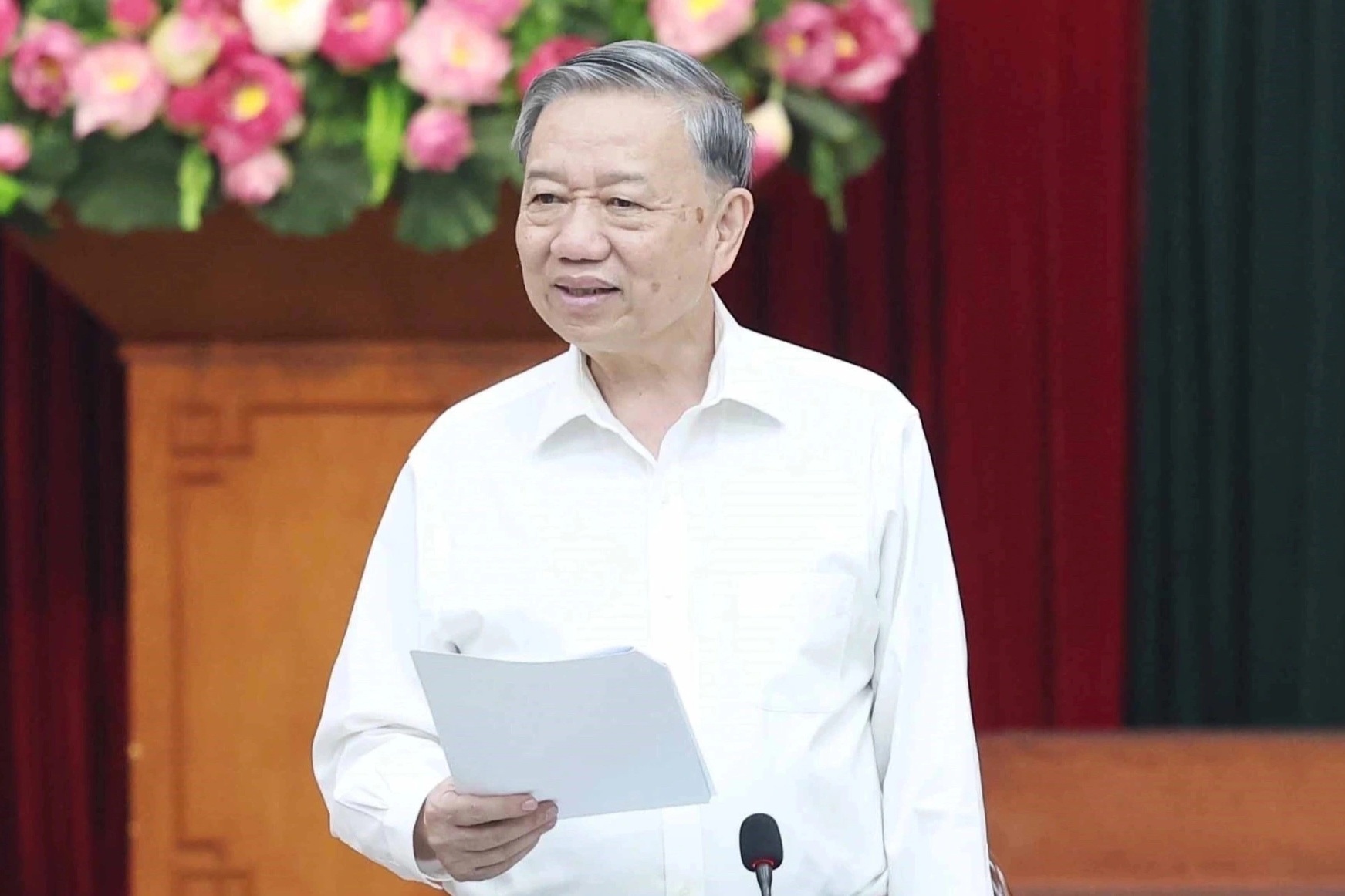 Tổng Bí Thư Tô Lâm làm việc với Ban Tổ chức Trung ương