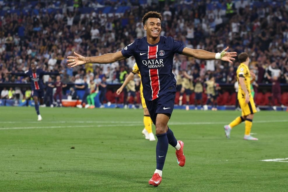 PSG 5-0 Inter Milan (hiệp 2): Kvaratskhelia đặt dấu ấn