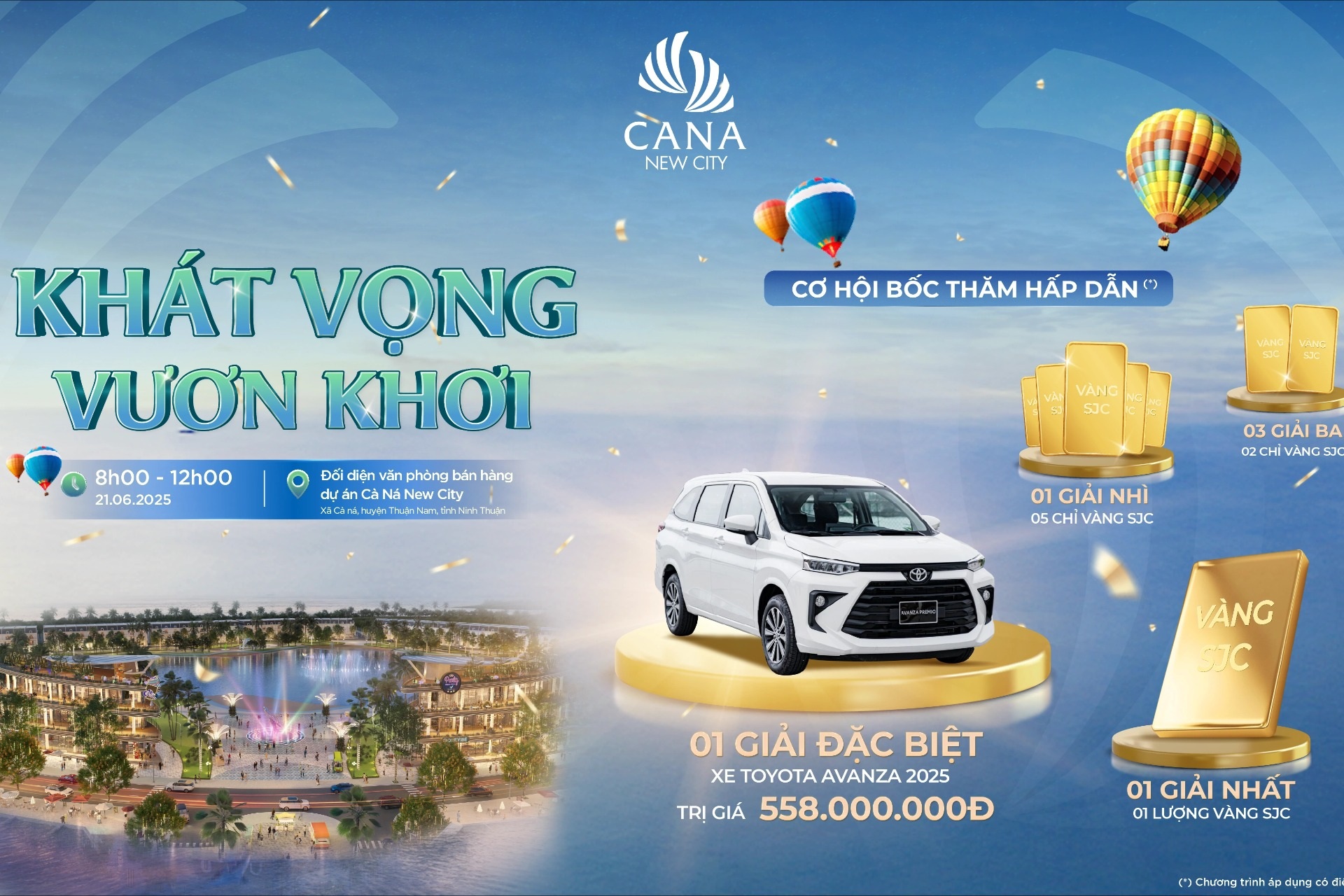 Cà Ná New City tung ưu đãi cho người mua lên tới 3,9 tỷ đồng