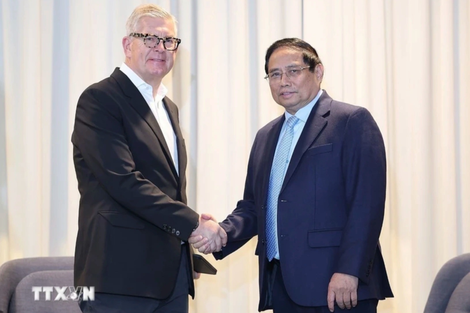 Thủ tướng gặp gỡ các tập đoàn hàng đầu Thụy Điển để thúc đẩy đầu tư vào Việt Nam