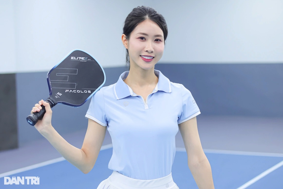 Hoa khôi Hà Nội 2025 sẽ chiến đấu hết mình ở giải pickleball báo Dân trí