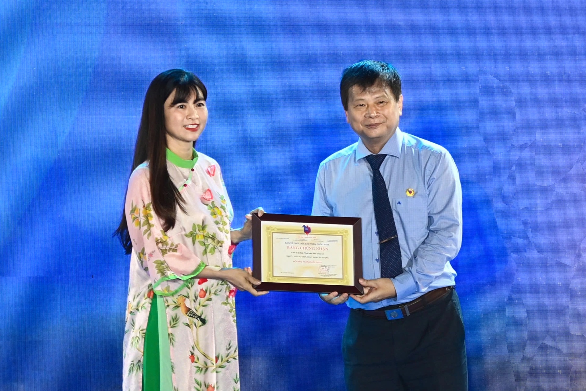Báo Dân trí đạt giải C "Sự kiện, hoạt động ấn tượng" tại Hội Báo toàn quốc