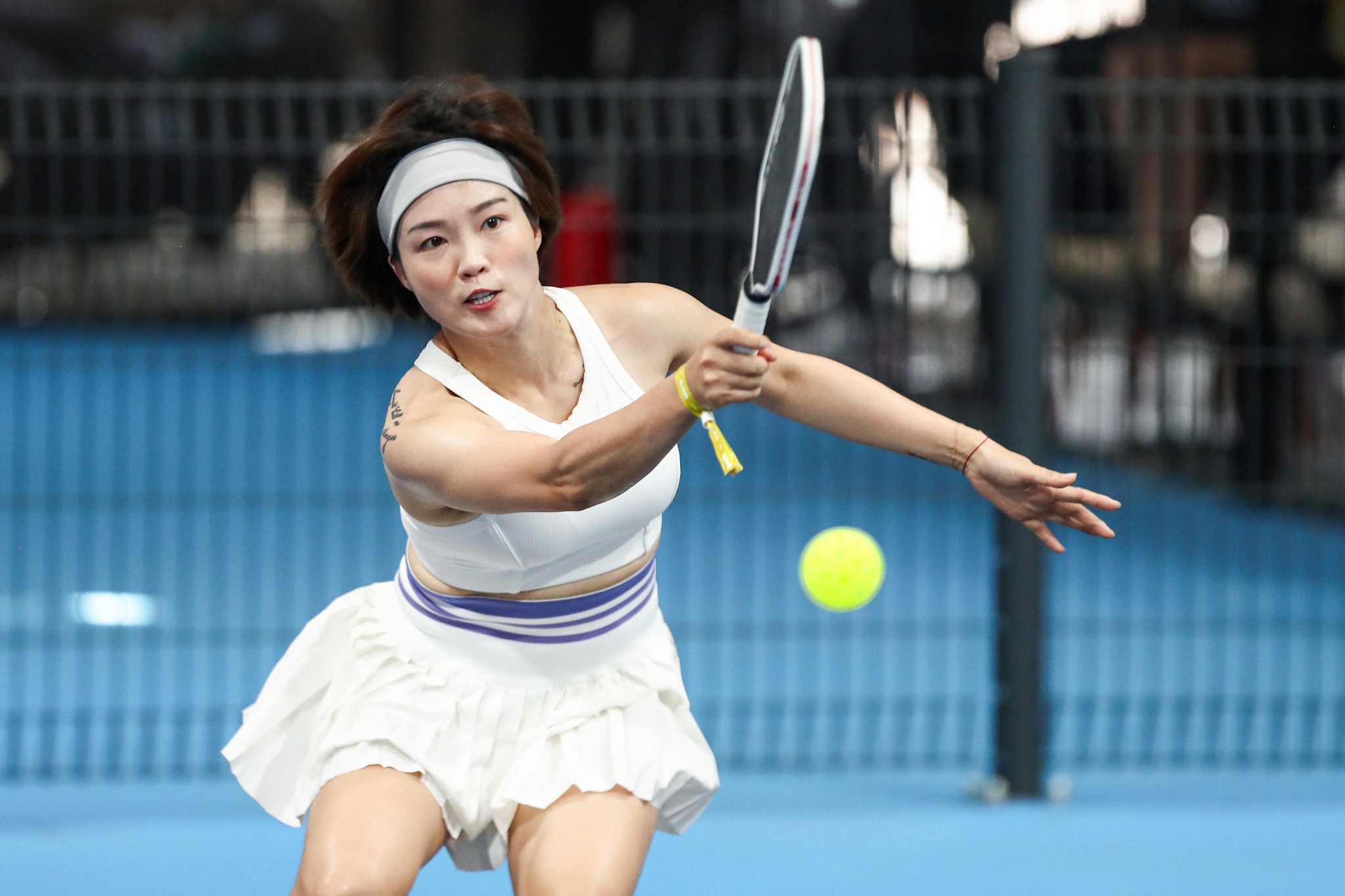 Giằng co kịch tính các trận đấu pickleball Dân trí 20 năm - Rực rỡ ngày mới