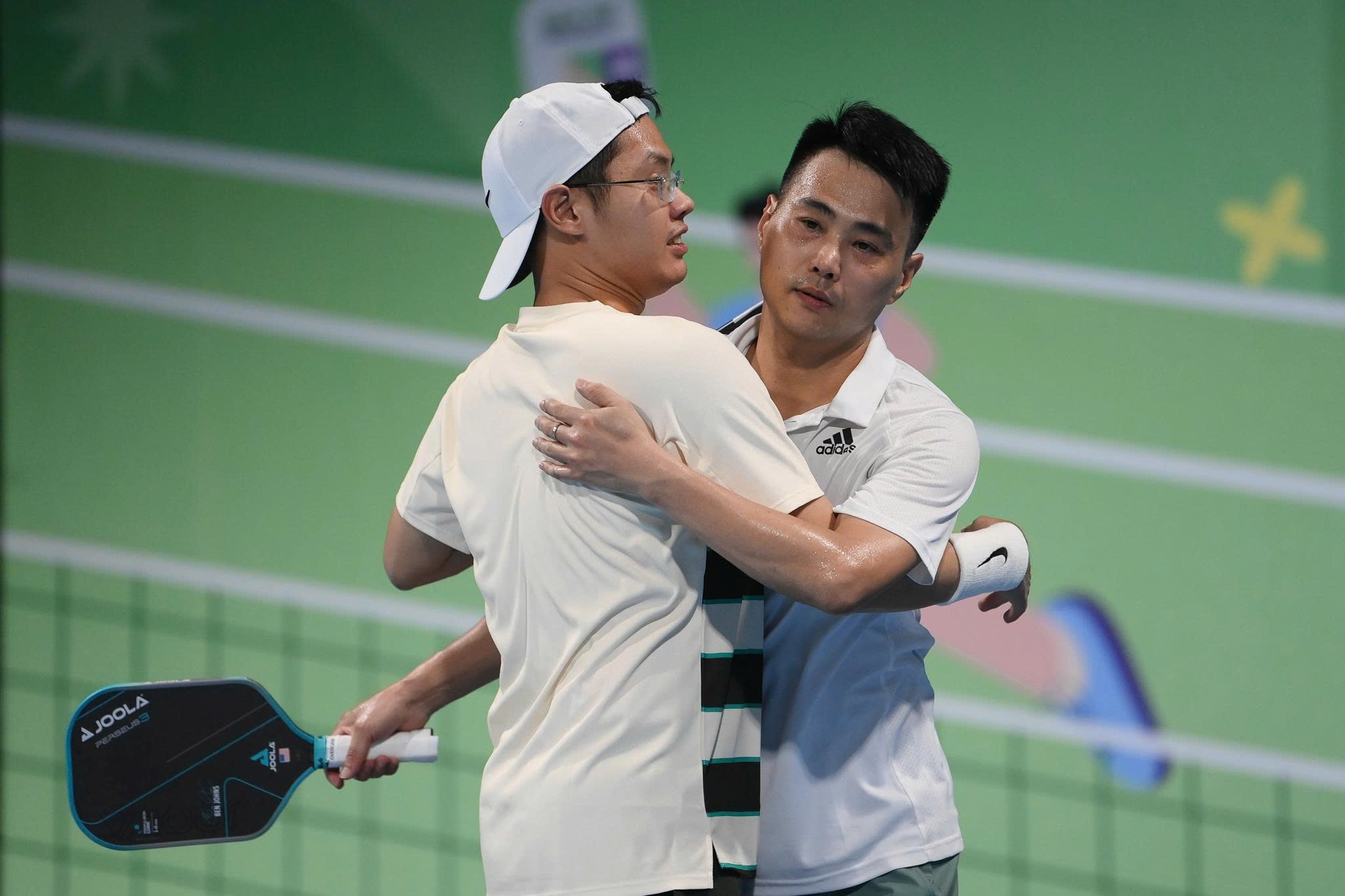 Xác định cặp VĐV vô địch nội dung đôi nam trình 5.5 giải pickleball Dân trí